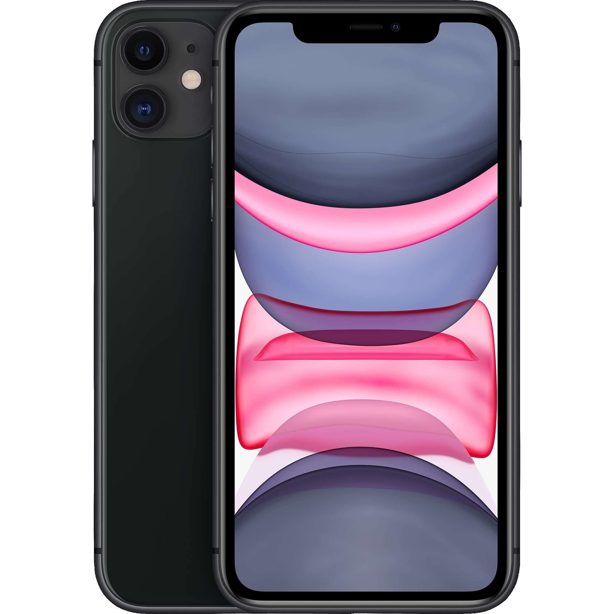 T-Mobile - Apple iPhone 11, US Version, 64GB, Black - MWJE2LL/A