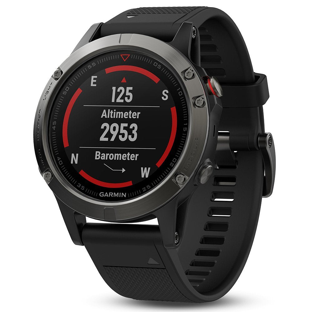 Garmin fenix 5 silver black band new arrivals