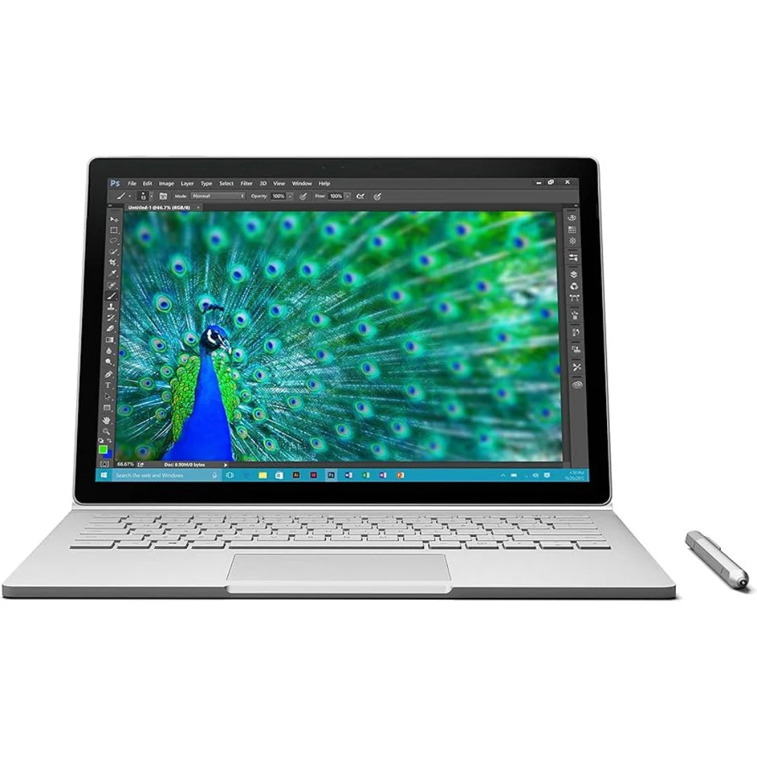 Microsoft Surface Book i5 6th Gen 6300U 2.40GHz 8GB - 128GB SSD Silver CR9-00001