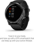 Garmin Vivoactive 4 GPS Fitness Smartwatch with Black Case and Slate Hardware - 010-N2174-11