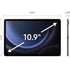 Samsung - Galaxy Tab S9 FE - 10.9"" 256GB - Wi-Fi - with S-Pen - Gray