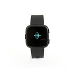 Fitbit Versa Smartwatch - Black Band/Black Aluminum FB504GMBK