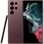 Unlocked Samsung Galaxy S22 Ultra 5G - 128GB - Burgundy - SM-S908UDRAXAA