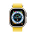 Apple Watch Ultra [GPS + Cellular 49mm] Titanium Case with Yellow Ocean Band, One Size - MNH93LL/A