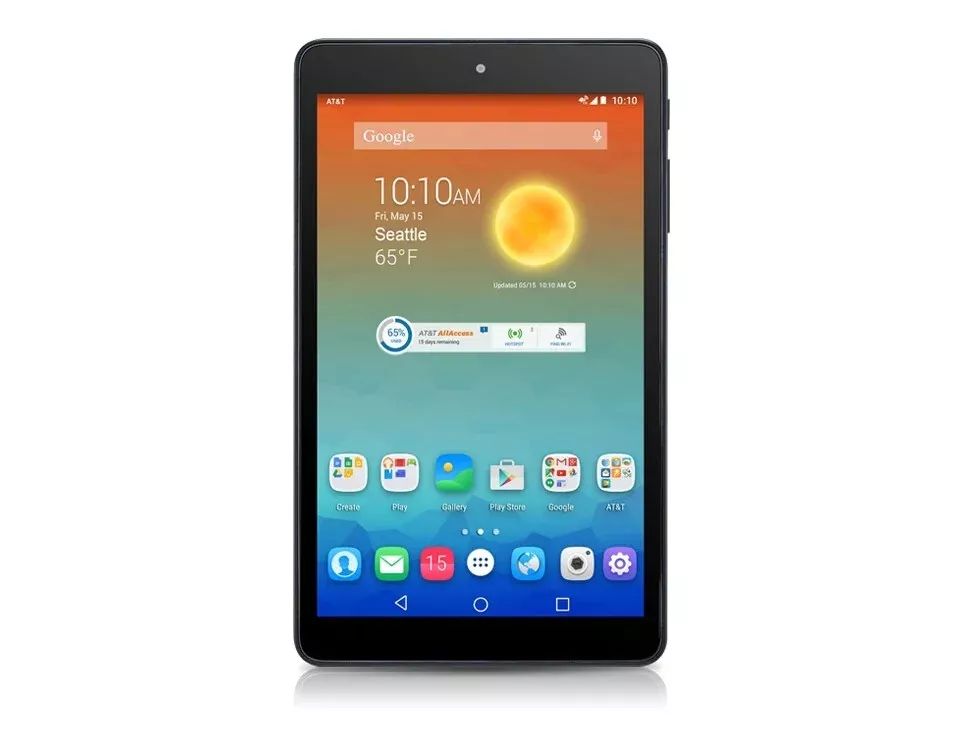 AT&T ZTE Trek - 16GB - Wi-Fi + 4G - 8"" - Black - 9020A