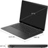 HP Spectre 2-in-1 14" 2.8K OLED Touch-Screen Laptop - Intel Core Ultra 7 155H - 16GB RAM - 1TB SSD - Nightfall Black - 14-eu0013dx