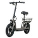 GoTrax - FLEX VOYAGER Electric Scooter w/15mi Operating Range & 15.5mph Max Speed - Gray - Good Condition