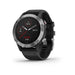 Garmin fenix 6 GPS Smartwatch 47mm Fiber-Reinforced Polymer - Silver with Black Band - 010-02158-00