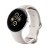 Google - Pixel Watch 2 Polished Silver Aluminum Case Smartwatch with Porcelain Active Band - Wi-Fi - GA05031-US