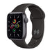 Apple Watch SE (GPS, 40mm) - Space Gray Aluminum Case with Black Sport Band - MKQ13LL/A