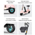 OKAI - Ceetle Pro Electric Scooter with Foldable Seat w/35 Miles Max Range & 15.5mph Top Speed - Black - EA10C-BLACK