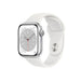 Apple Series 8 GPS+Cel 41mm Alum Case White Sport Band - White  M/L - MP4F3LL/A