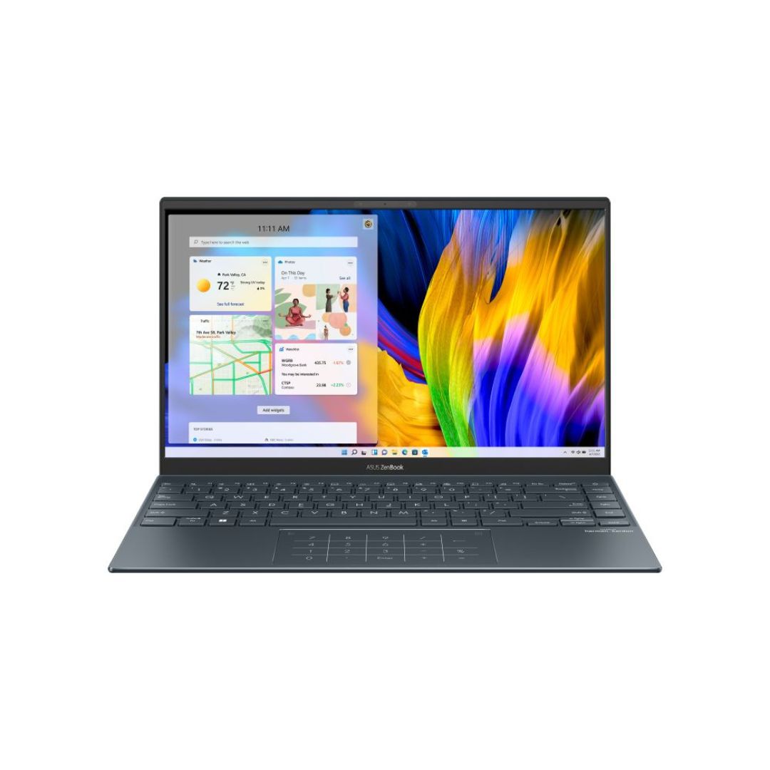 ASUS Zenbook 14" Laptop - Ryzen 5 5500U - 8GB RAM- MX450 - 256GB SSD - Light Gray