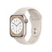 Apple Watch Series 8 GPS + Cell 45mm Starlight Aluminum Case and Starlight Band - MNVP3LL/A