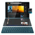 Lenovo Yoga Book 9i 2-in 113.3" 2.8K Dual Screen OLED Touchscreen Laptop -  Intel Core i7-1355U - 16GB RAM - 512GB NVMe - Tidal Teal - 82YQ0007US w/ Accessories