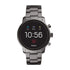 Fossil - Gen 4 Explorist HR Smartwatch 45mm Stainless Steel - Smoke Gray - FTW4012
