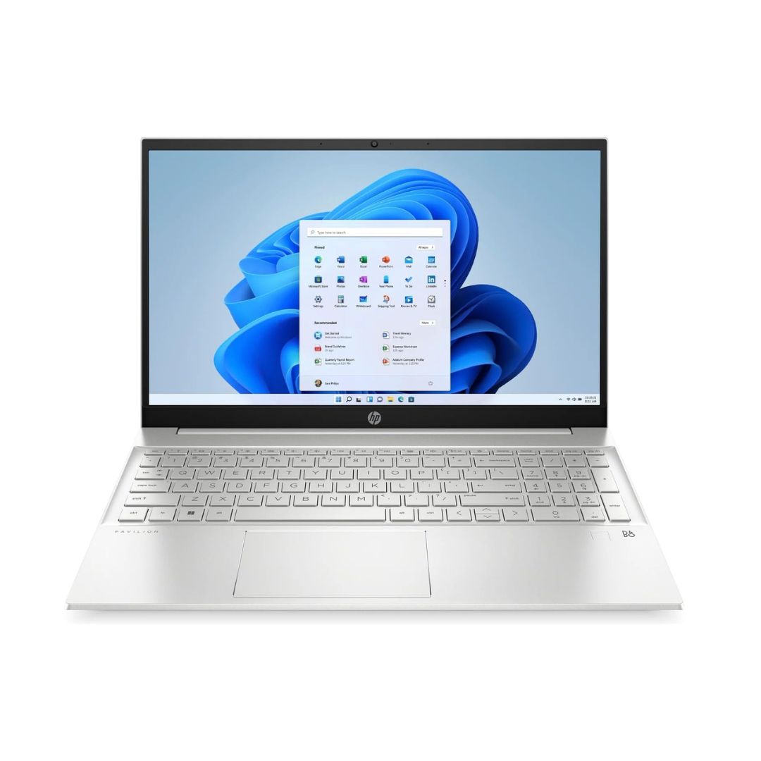 HP Pavilion CTO – 15.6" FHD – i7-1255U – 16GB RAM – 512GB SSD – Silver