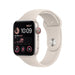 Apple Watch SE 2nd Gen GPS+Cellular 44mm Starlight Al w/ Starlight Sport Band - M/L - MRGW3LL/A