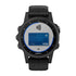 Garmin Fenix 5S Plus 42mm Sapphire Stainless w/ Black Case and Black Band - 010-01987-02