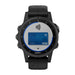 Garmin Fenix 5S Plus 42mm Sapphire Stainless w/ Black Case and Black Band - 010-01987-02