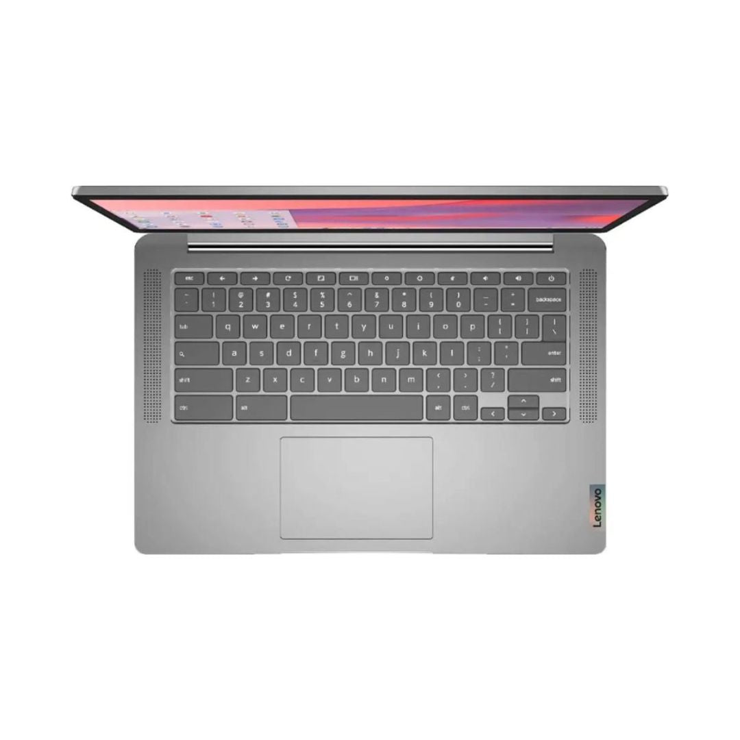 Lenovo Chromebook 3 – 14" FHD Touchscreen – MediaTek MT8183 – 4GB RAM – 64GB eMMC – Arctic Grey – 82KN0001US