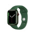 Apple Watch Series 7 (GPS, 41MM) - Green Aluminum Case with Clover Sport Band - MKN03LL/A