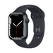 Apple Watch Series 7 (GPS, 45mm) Midnight Aluminum Case with Midnight Sport Band, Regular - MKN53LL/A