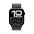 Apple Watch Series 10 (GPS) 46mm Jet Black Aluminum w/ Ink Sport Loop