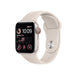 Apple Watch SE 2nd Gen (GPS) 40mm Aluminum S/M Starlight Sport Band - MNT33LL/A