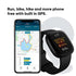 Fitbit - Versa 3 Health & Fitness Smartwatch - Black - FB511BKBK