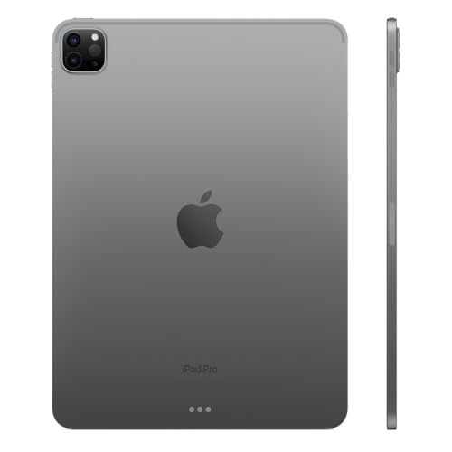 Apple iPad Pro (11-inch, Wi-Fi + Cellular, 128GB) - 2022 - Space Gray - MP553LL/A