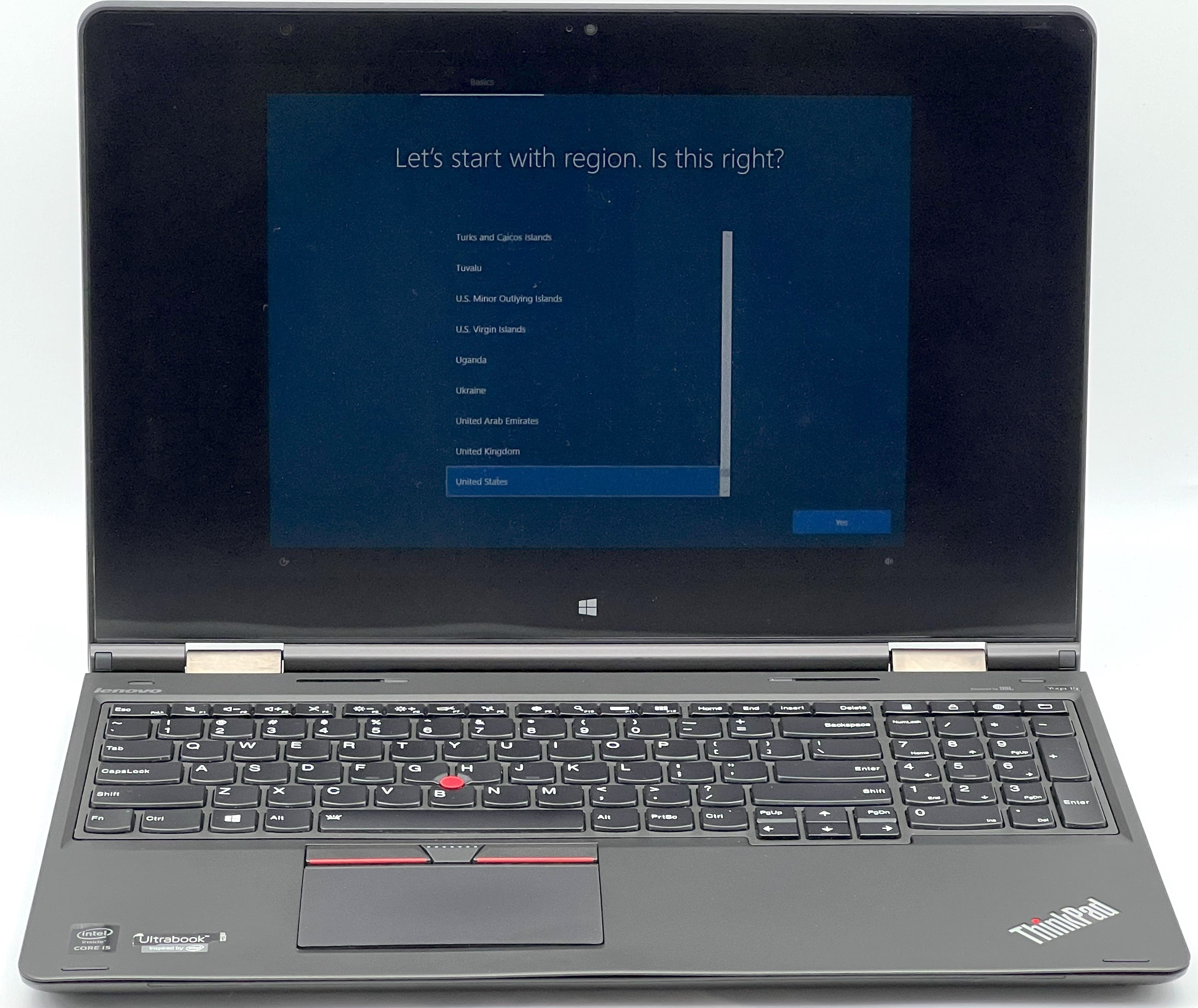 Lenovo ThinkPad Yoga 15 - FHD Touch - i5-5200U - 8GB RAM - 840M - 180GB SSD