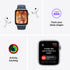 Apple Watch SE 2nd Generation (GPS + Cellular) 44mm Midnight Aluminum Case with Midnight Sport Loop