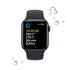 Apple Watch SE 2nd Gen (GPS) 40mm Aluminum Case w/ Midnight Sport Band (M/L) – Midnight – MXE93LL/A (2024)