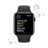 Apple Watch SE 2nd Generation (GPS+Cellular) 40mm Aluminum Case with Midnight Sport Band - S/M
