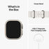Apple Watch Ultra (GPS + Cellular) 49mm Titanium Case with White Ocean Band – MNH83LL/A