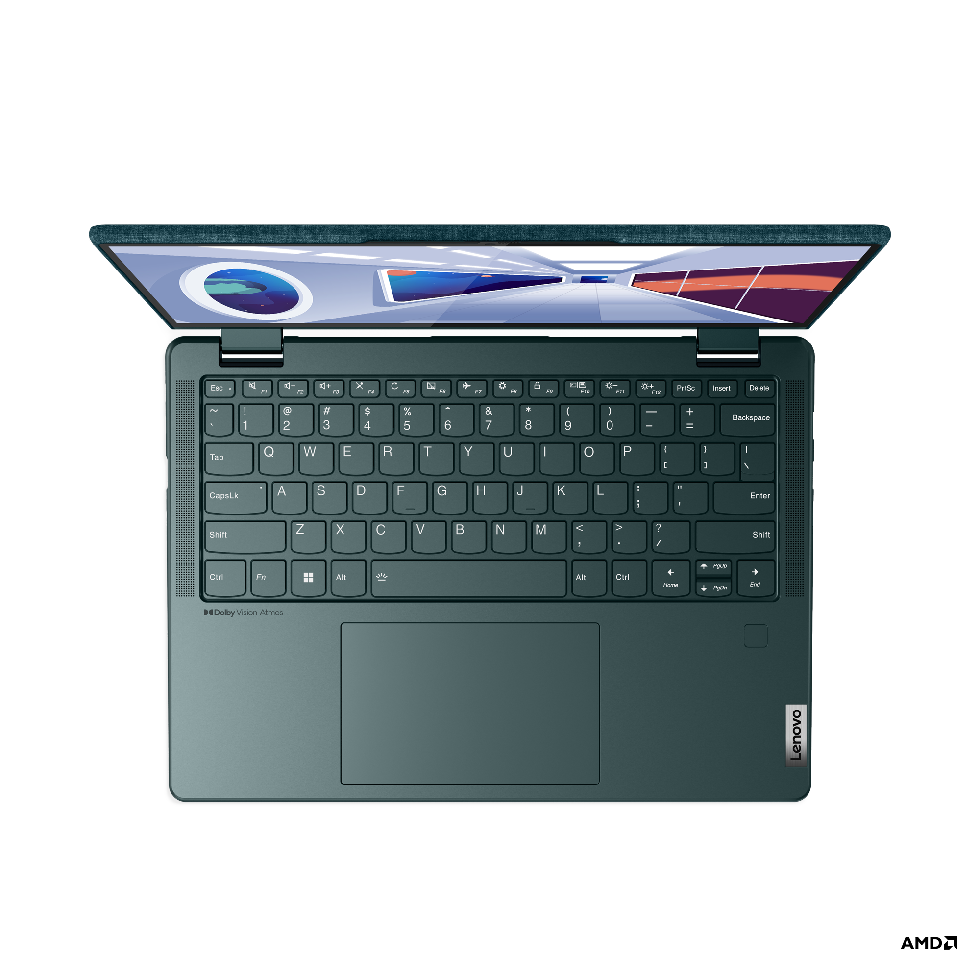 Lenovo Yoga 6 13ABR8 – 13.3" FHD+ Touch 2-in-1 – AMD Ryzen 5 7530U – 8GB RAM – 512GB SSD – Dark Teal