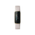 Fitbit Luxe Fitness & Wellness Tracker – Soft Gold Case with White Band – FB422GLWT
