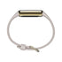 Fitbit Luxe Fitness & Wellness Tracker – Soft Gold Case with White Band – FB422GLWT