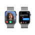 Apple Watch Series 9 (GPS + Cellular) 45mm Silver Stainless Steel Case with Silver Milanese Loop