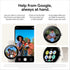 Google Pixel Watch 3 45mm LTE Matte Black Aluminum Case w/ Obsidian Active Band - GA05773-US