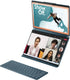 Lenovo Yoga Book 9i 2-in 113.3" 2.8K Dual Screen OLED Touchscreen Laptop -  Intel Core i7-1355U - 16GB RAM - 512GB NVMe - Tidal Teal - 82YQ0007US w/ Keyboard