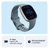 Fitbit Versa 4 Fitness Smartwatch – Platinum – FB523SRAG-US
