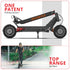INOKIM - Oxo Super Scooter w/68 miles Max Operating Range & 40 Mph Max Speed - Black