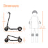 Segway - F30 Scooter w/ 18.6 Max Operating Range & 15.5mph Max Speed - Gray - AA.00.0010.84 - Good Condition