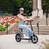 GoTrax - FLEX VOYAGER Electric Scooter w/15mi Operating Range & 15.5mph Max Speed - Gray - Good Condition