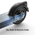 OKAI - NEON Pro Foldable Electric Scooter w/ 50 Miles Max Operating Range & 20 mph Max Speed - Black - ES30-BLACK - Good Condiiton