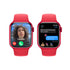 Apple Watch Series 9 GPS + Cellular 41mm Red Aluminum Case with Sports Band - S/M - MRY63LW/A