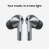 Samsung Galaxy Buds3 Pro – True Wireless Earbuds with Active Noise Cancellation – Silver – SM-R630NZAAXAR