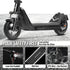 NIU - KQi 300P Foldable Electric Kick Scooter W/ 30 mi Max Range & 20 mph Max Speed - White - KSP311W1A11 - Excellent Condition